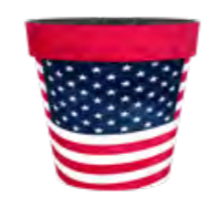 Stars & Stripes Zest Pot