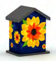 Sunflower Zest Birdhouse