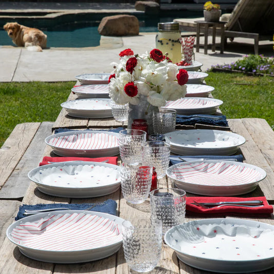 "Oh Say Can You See" Flat Plate Liners