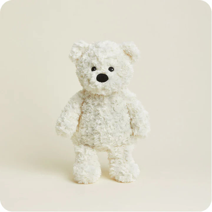 Cream Curly Bear Warmies®