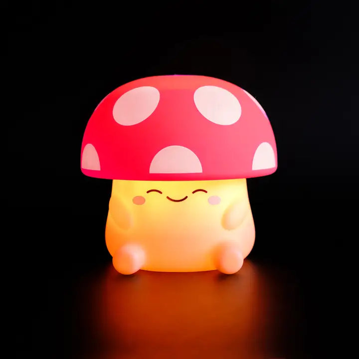 Mushi Ambient Mushroom Night Light - Squishy Silicone Usb-C