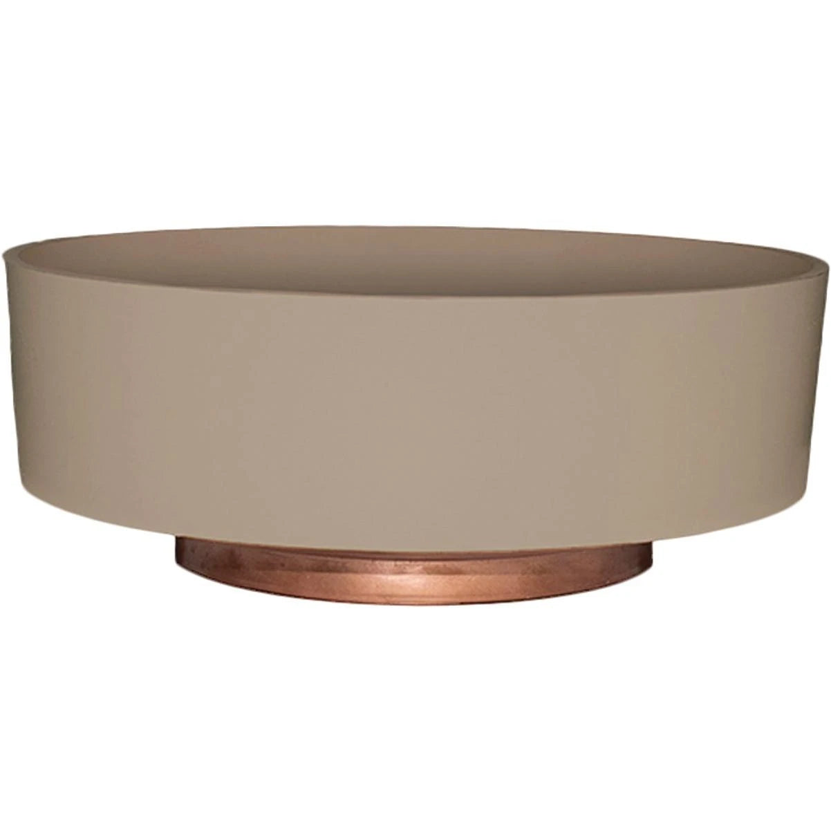 Capri Bowl in Artisan Taupe 8"