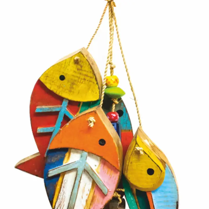 Nothing Fishy!/Wood Beads & Nana Bell