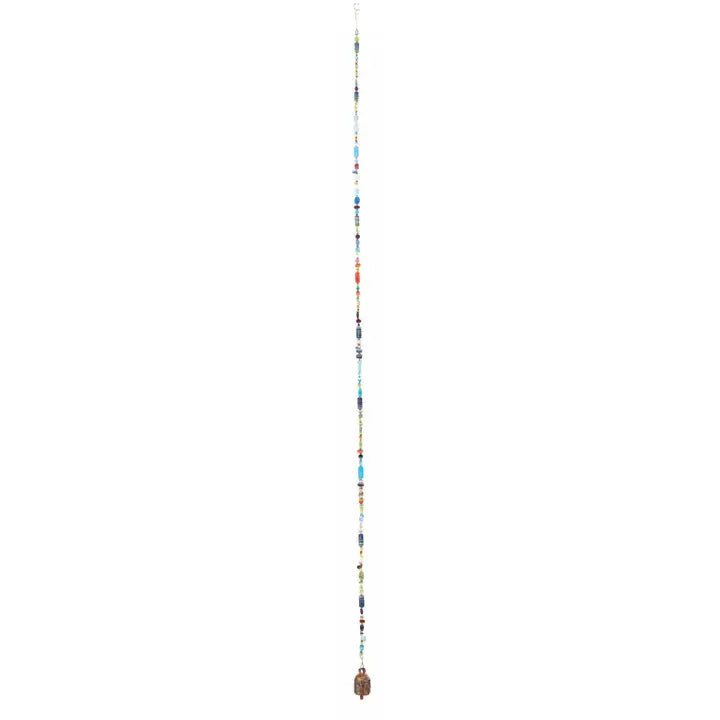 A Splash of Colors-Glass Beads/Nana Bell/Long Beaded Hanging