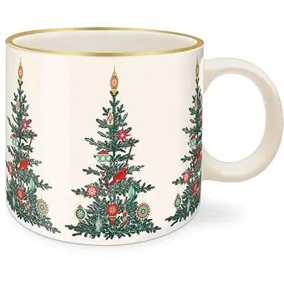Mug Ceramic Vintage Tree