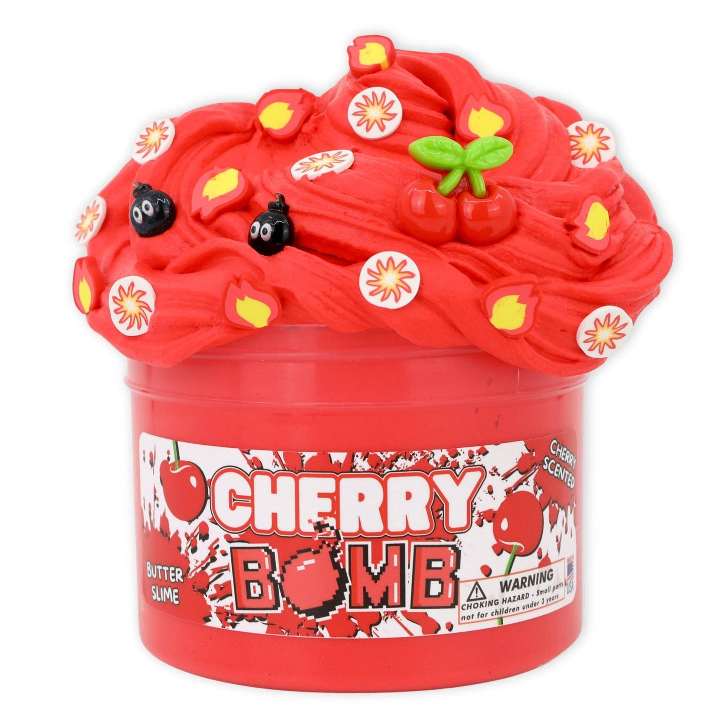 Cherry Bomb - Butter Textured Slime