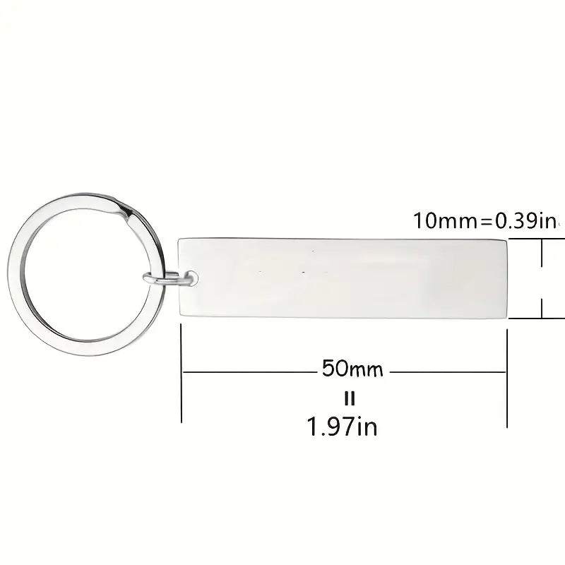 "I Love You More" Keychain