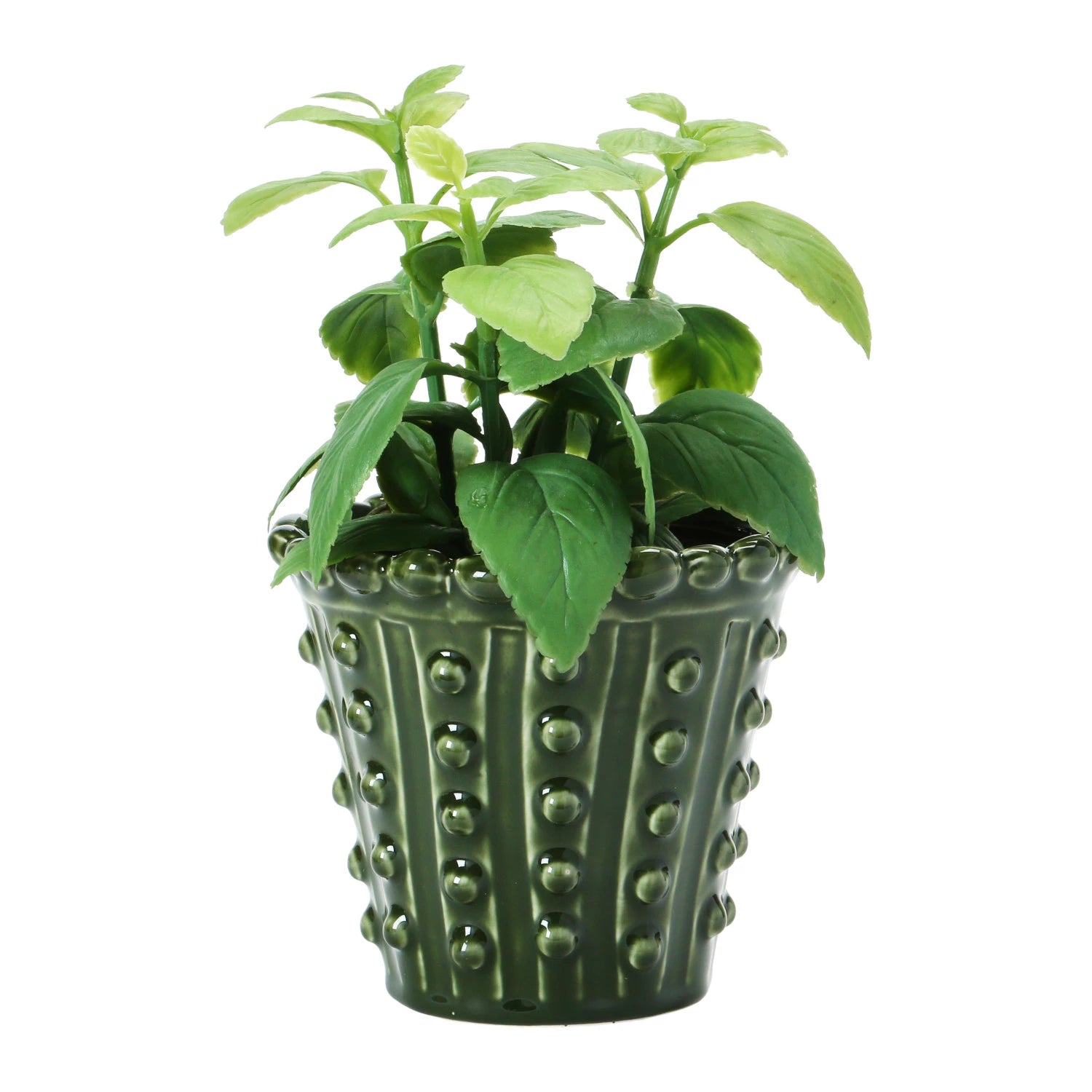 hobnail planter pot Stoneware Hobnail Planter