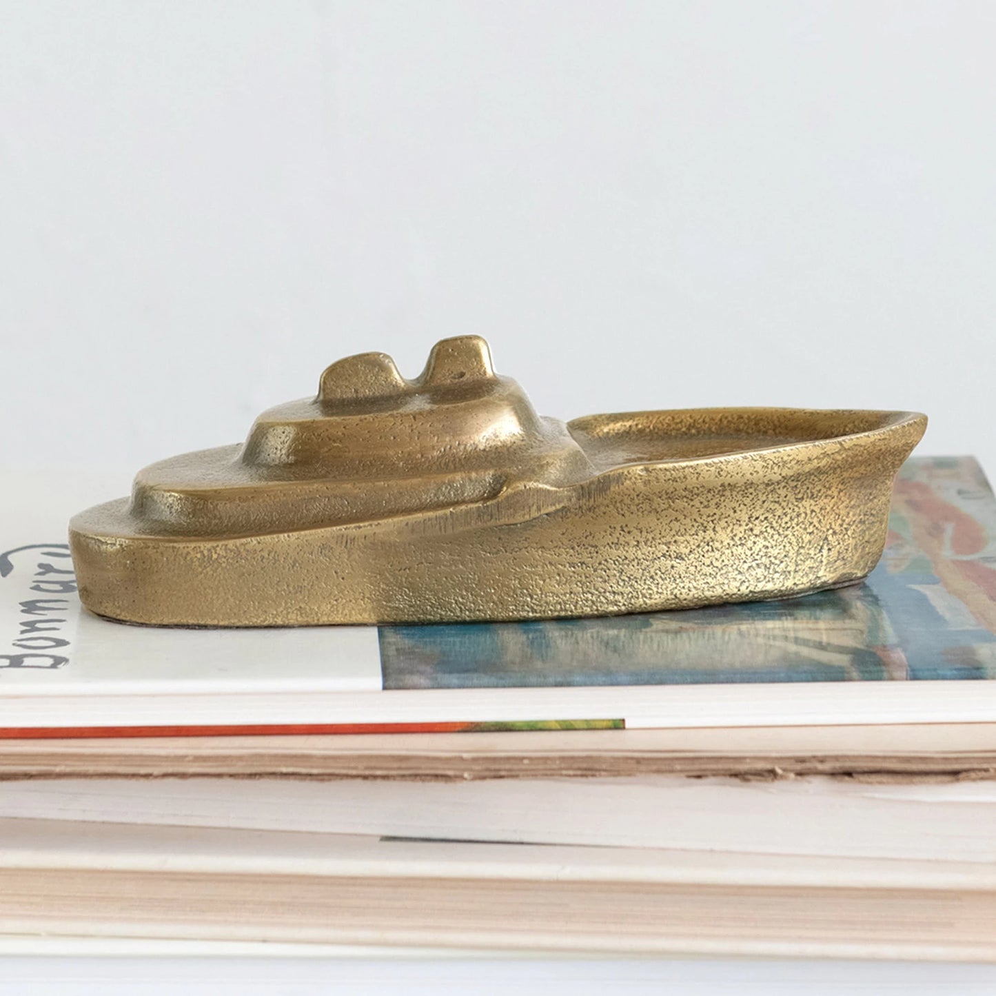 Antique Gold Boat