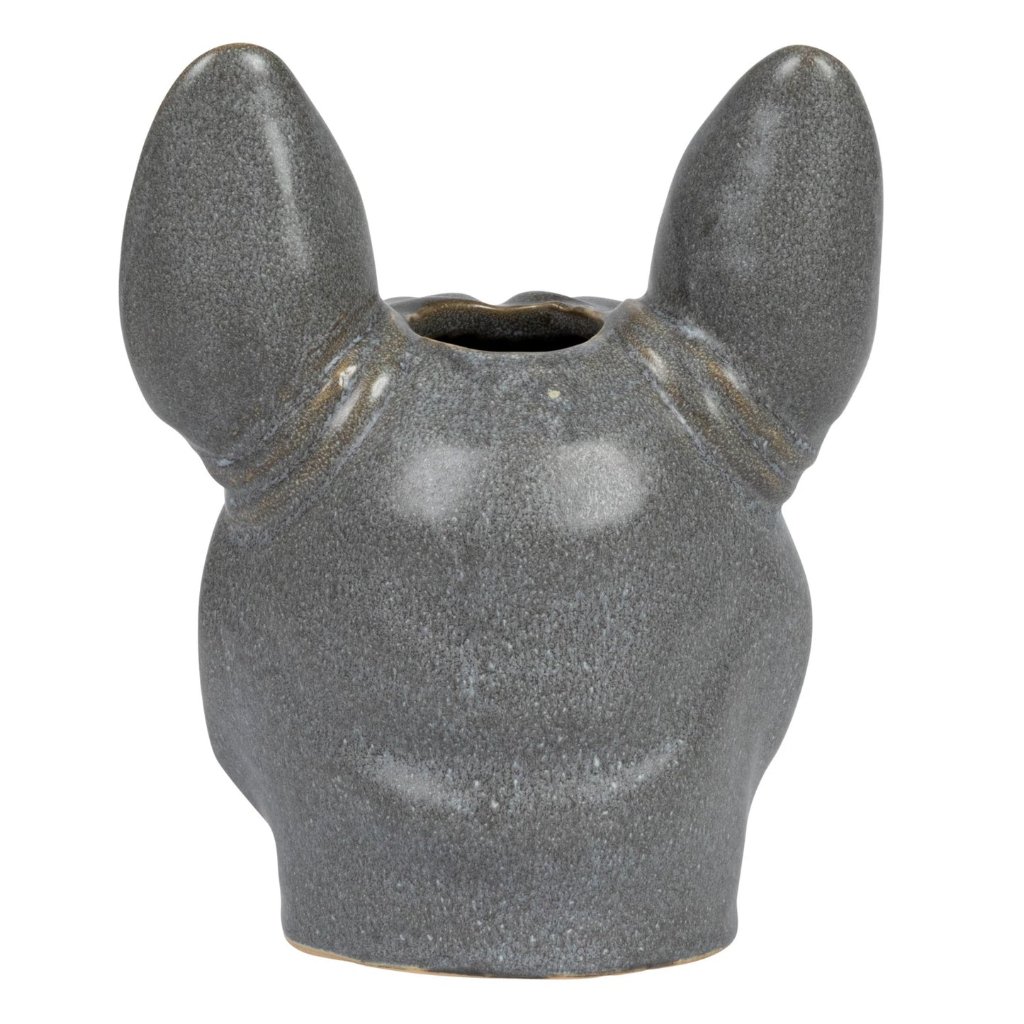 French Bulldog Head Vase