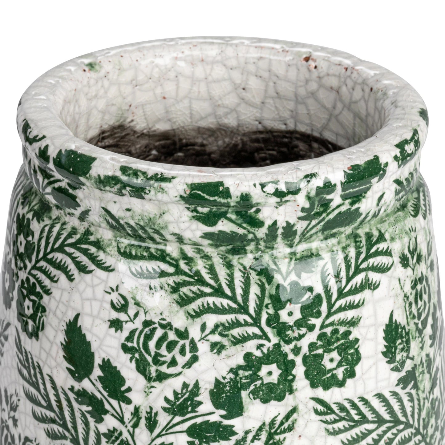 Patterned Terracotta Planter/Vase