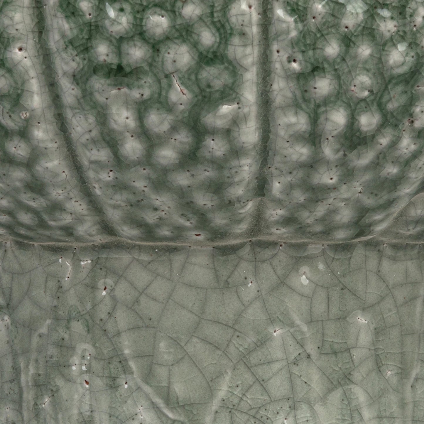 Embossed Terra-cotta Footed Vase/Planter