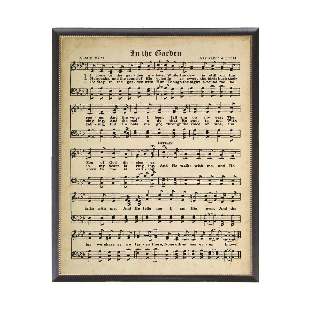 In The Garden Hymn