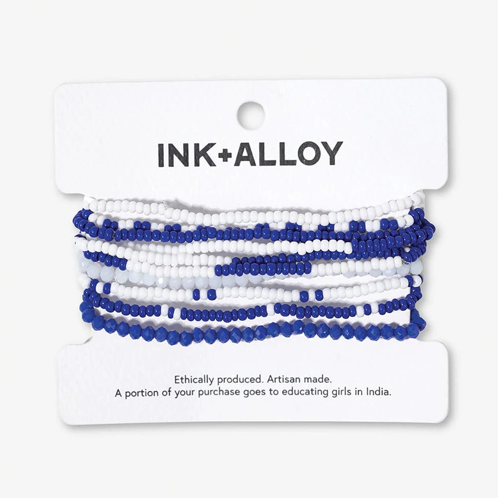 Game Day 10 Strand Stretch Bracelet