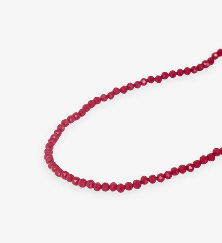 Hayden Crystal Necklace with Tassel