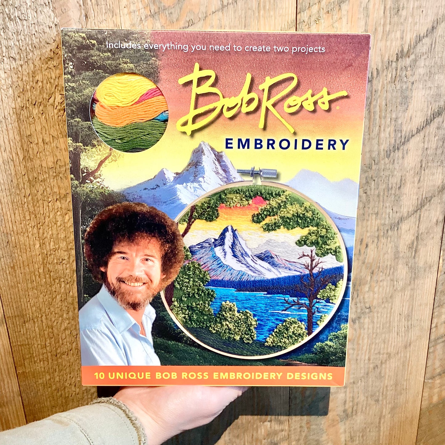 Bob Ross Embroidery