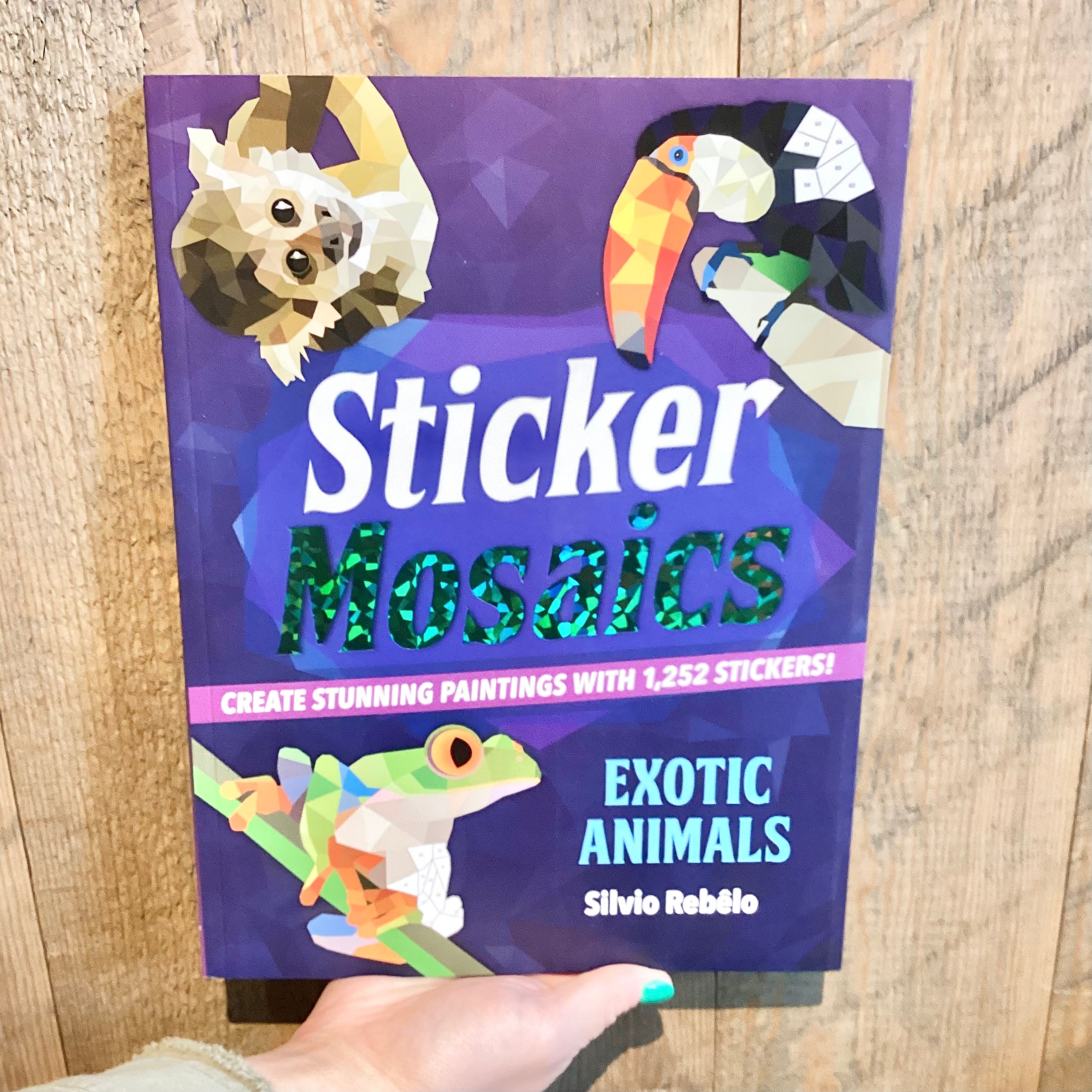 Sticker Mosaics Exotic Animals Copper Creek Garden Center