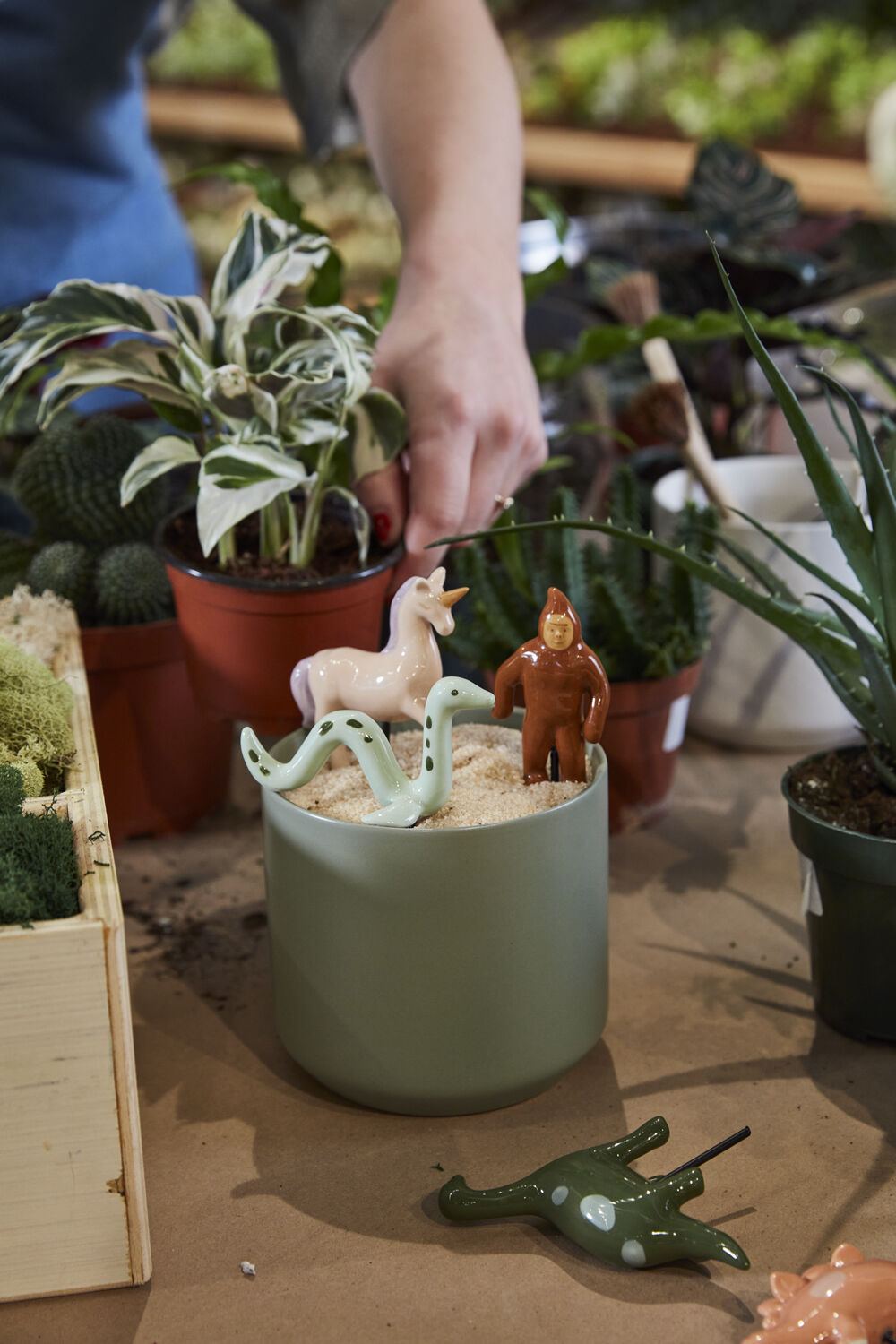 Mythical Creature Plant Stick