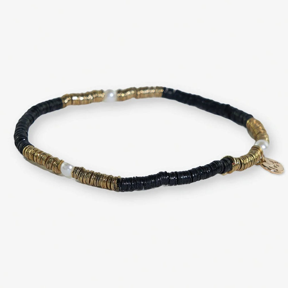 Rory Bracelet with Gold and Pearls