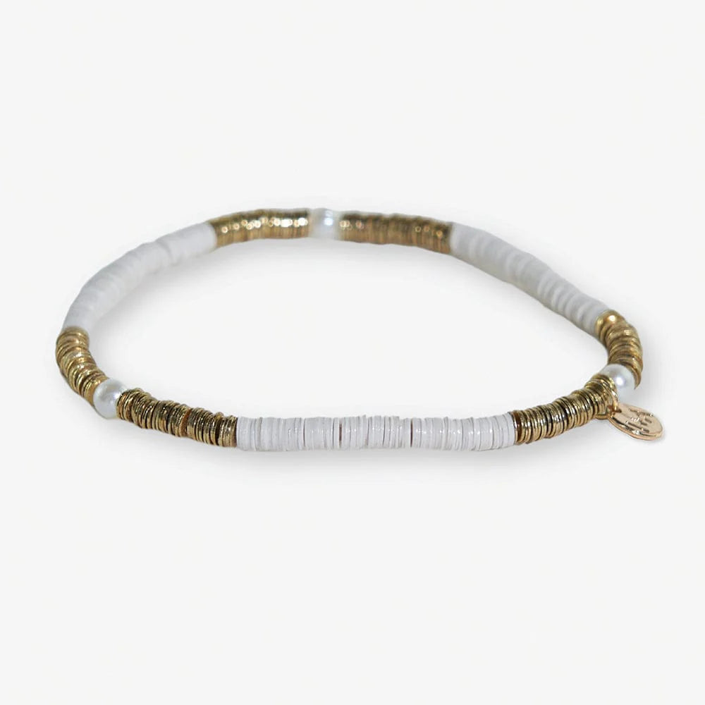 Rory Bracelet with Gold and Pearls