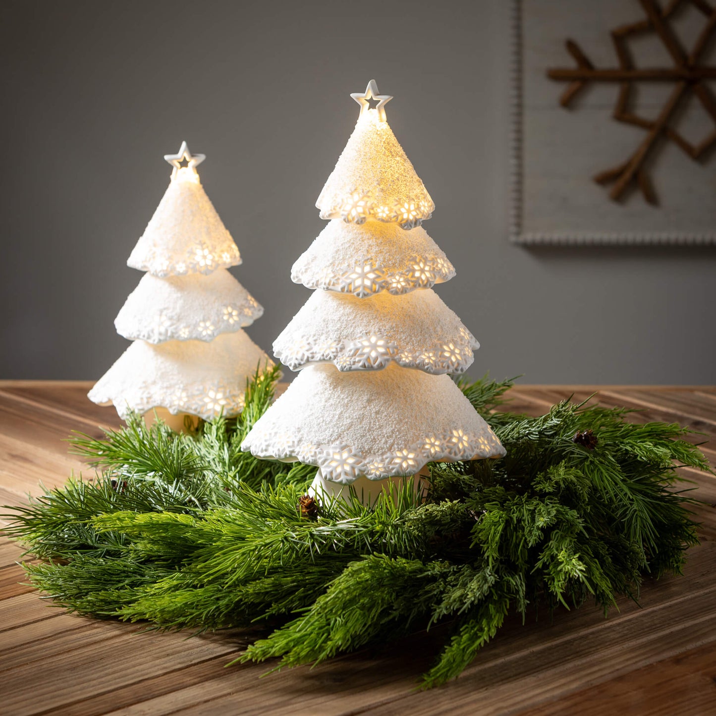 Lush Green Cedar Wreath