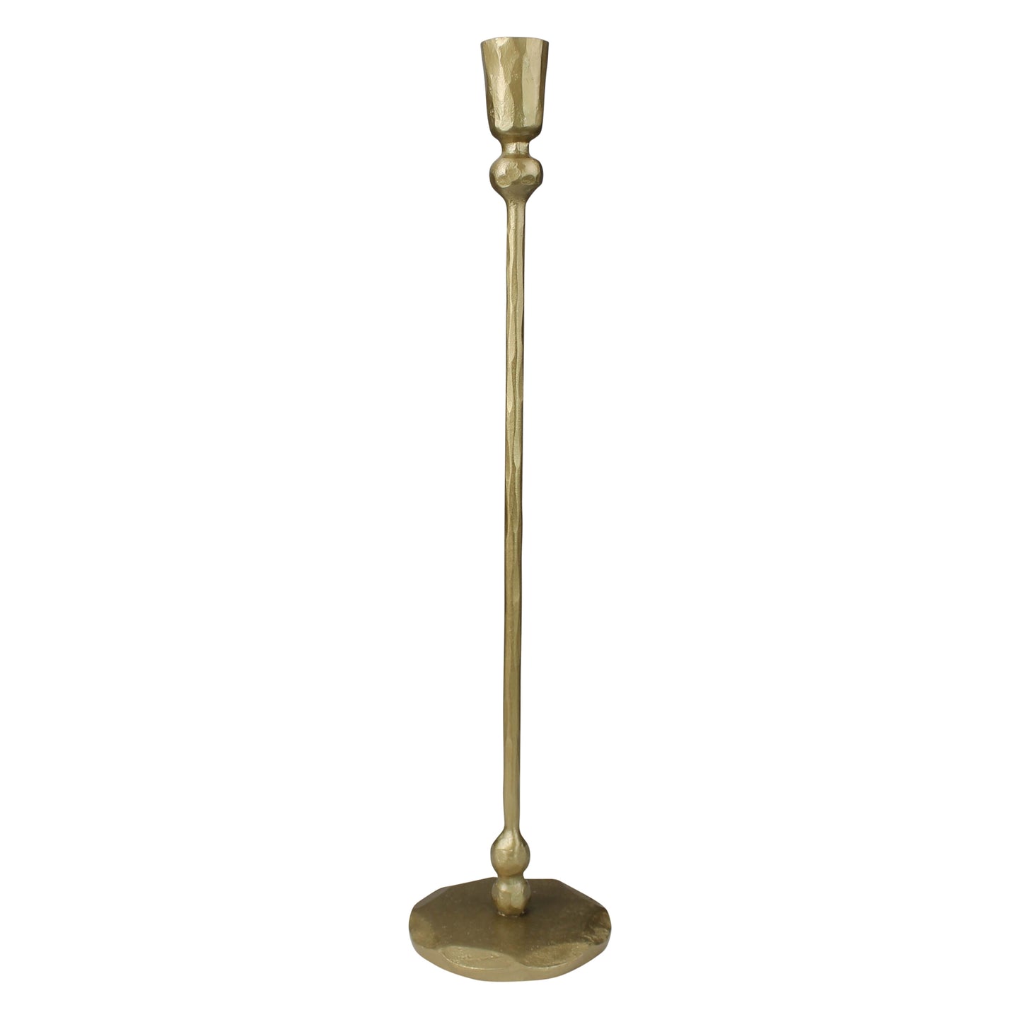 Alta Taper Brass Candle Holder