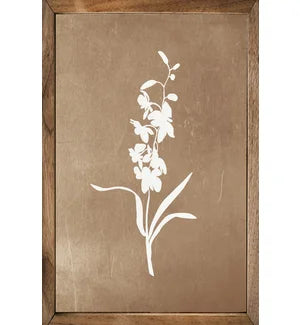 Brown Floral Pattern