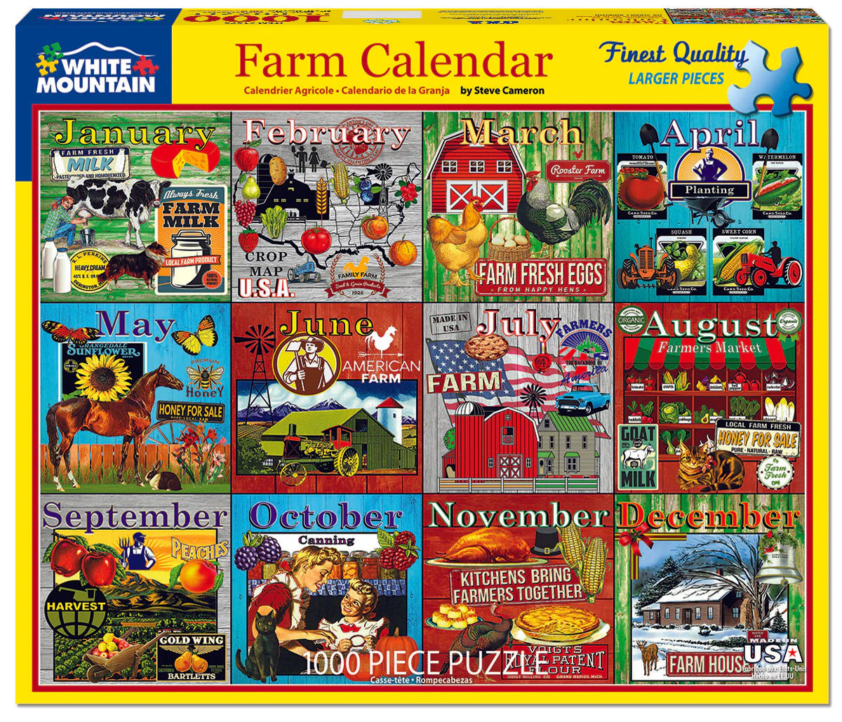 Farm Calendar Puzzle