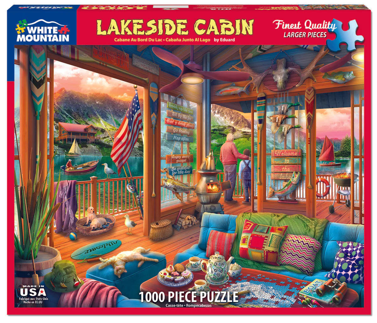 Lakeside Cabin Puzzle