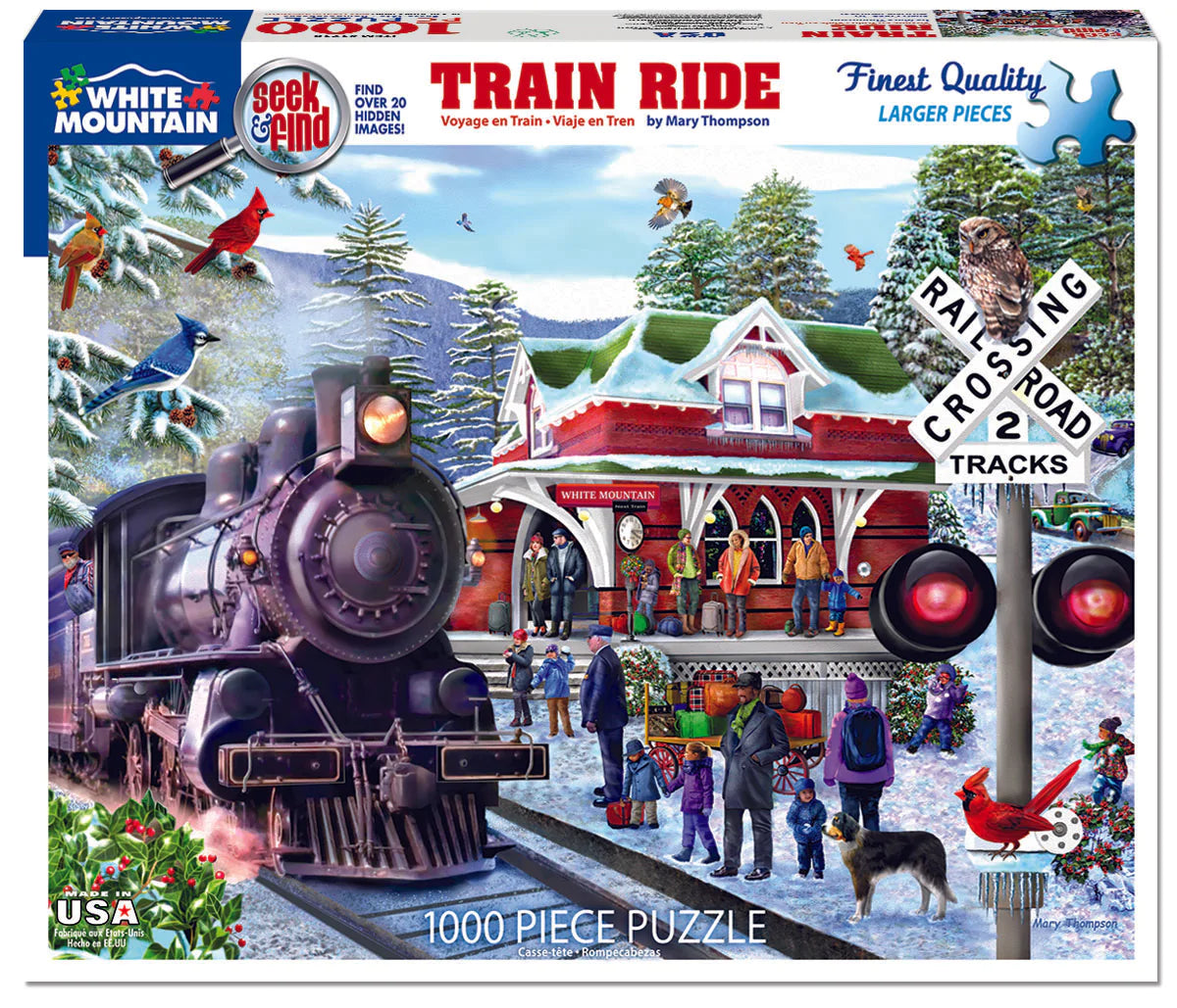 Train Ride Seek & Find Puzzle