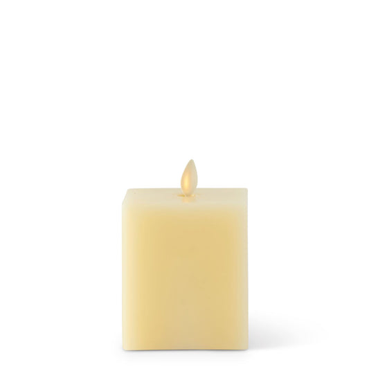 4.5"  Square Indoor Luminara Candle