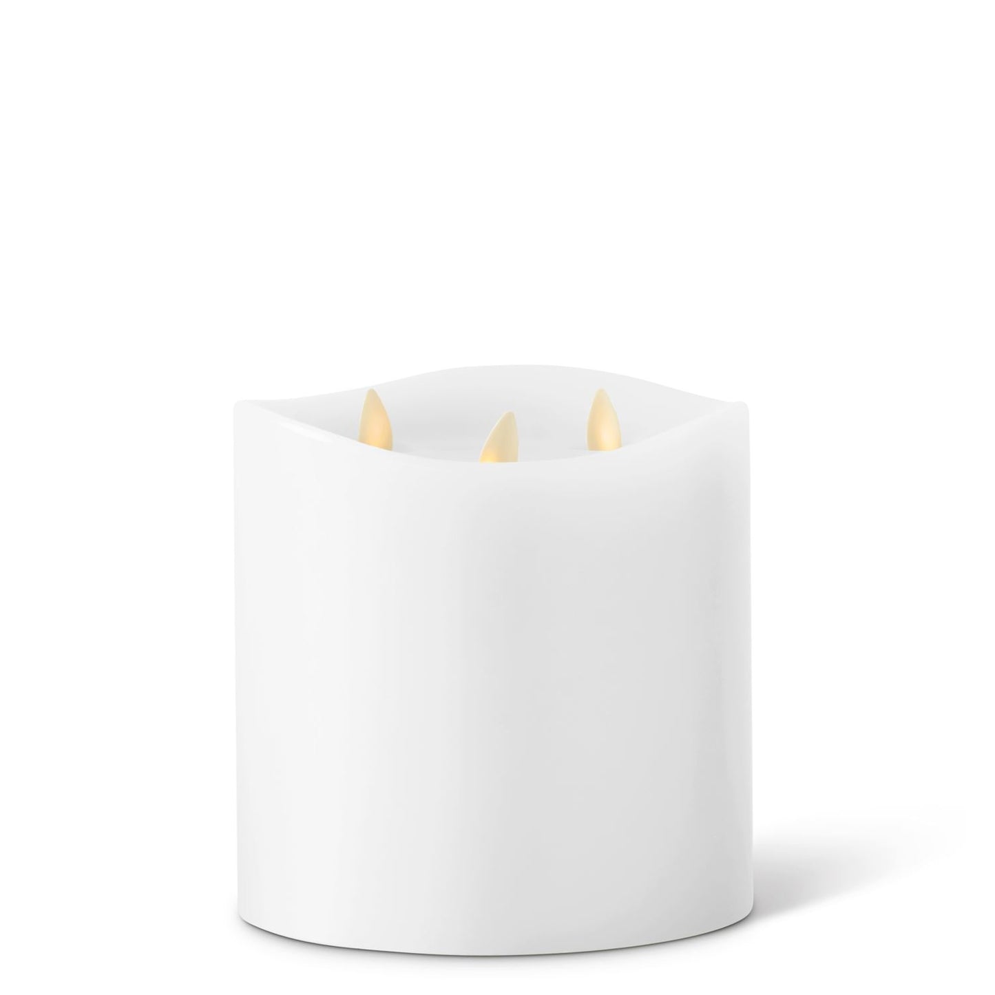 6" Luminara 3 Flame Indoor Pillar Candle