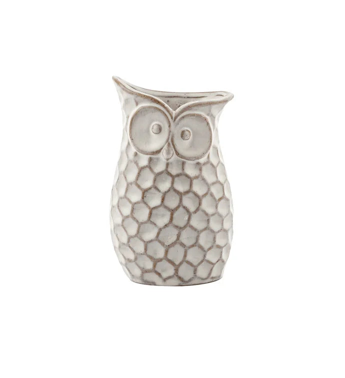 Antique Owl Container