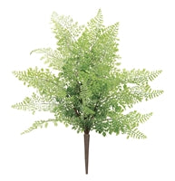 Faux Fern Bush 19"