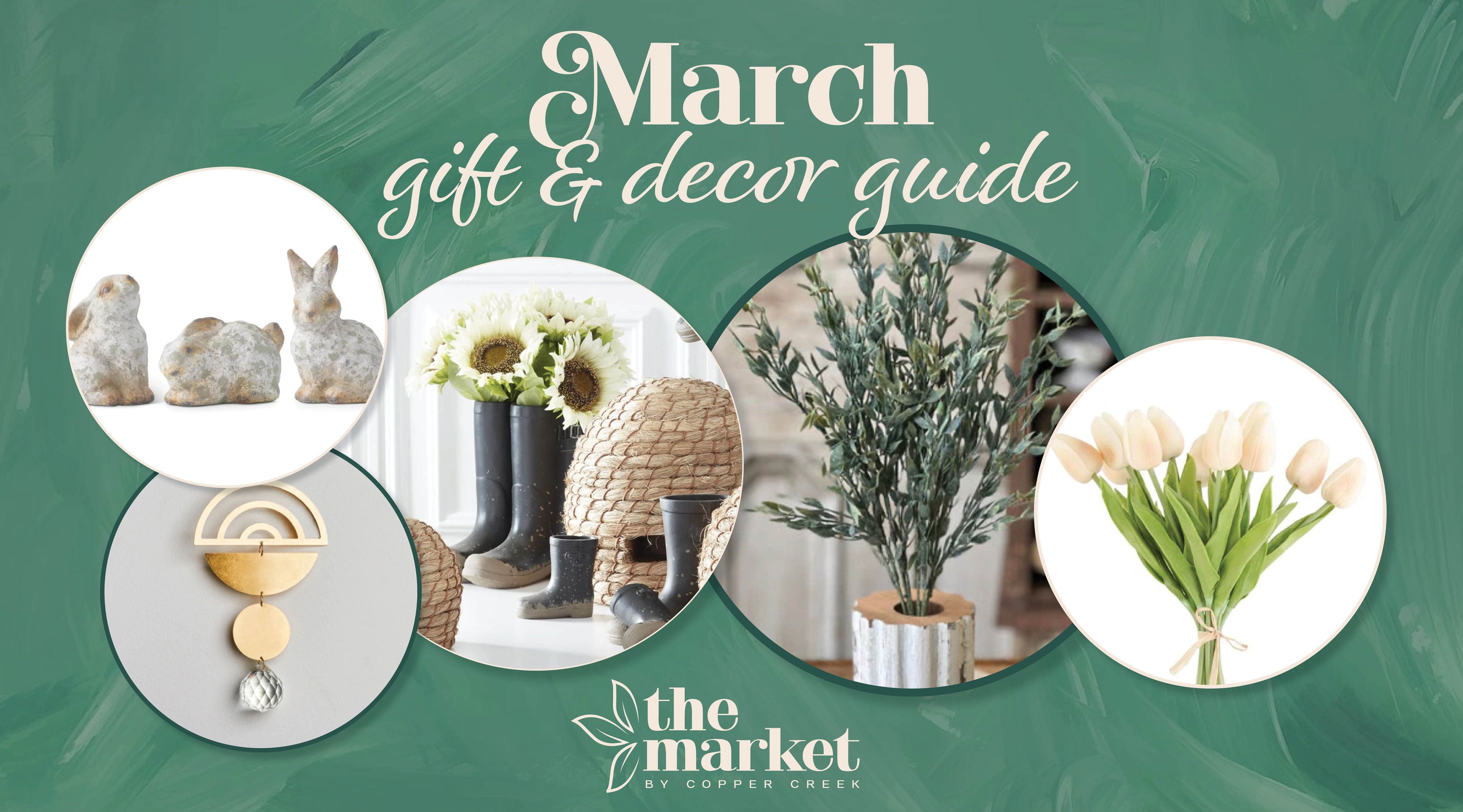 March Gift and Decor Guide – Copper Creek Garden Center