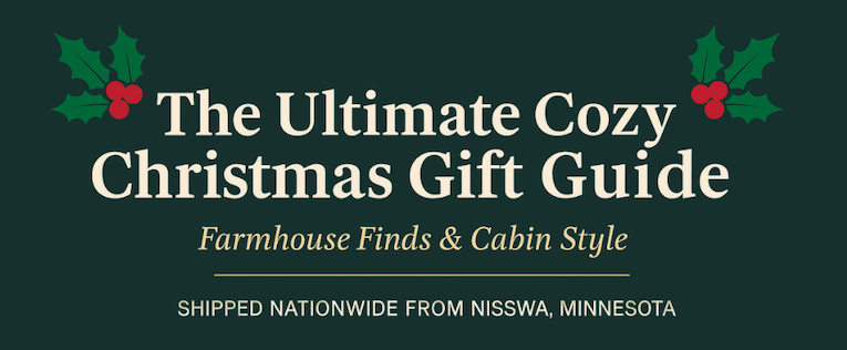 The Ultimate Cozy Christmas Gift Guide: Farmhouse Finds & Cabin Style, Shipped Nationwide