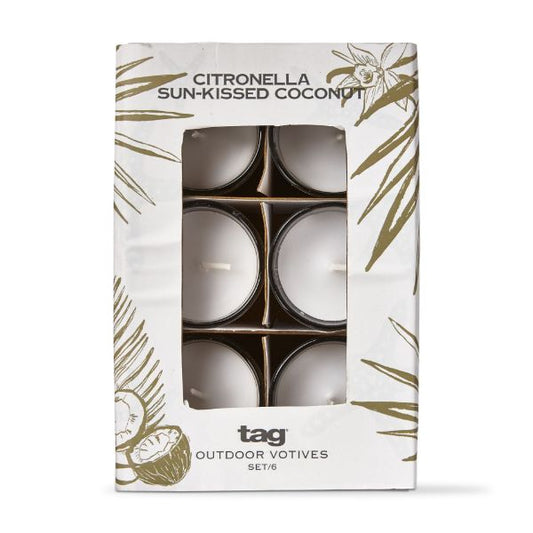 Citronella Sunkissed Coconut Candles
