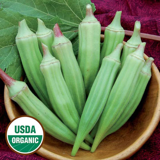 Seed Savers Clemson Spineless Okra (Organic)