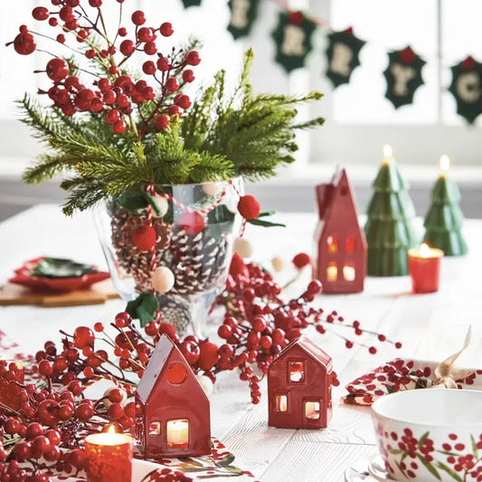 Christmas Merry Christmas Holly Felt Garland