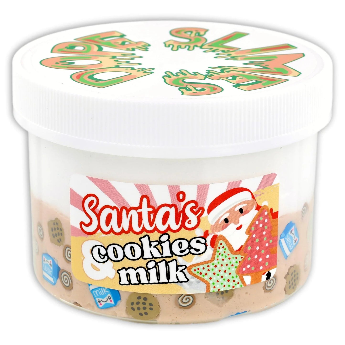 Santa's Cookies & Milk Slime