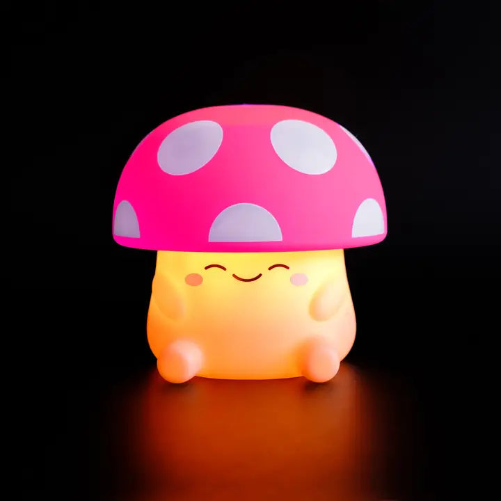 Mushi Ambient Mushroom Night Light - Squishy Silicone Usb-C