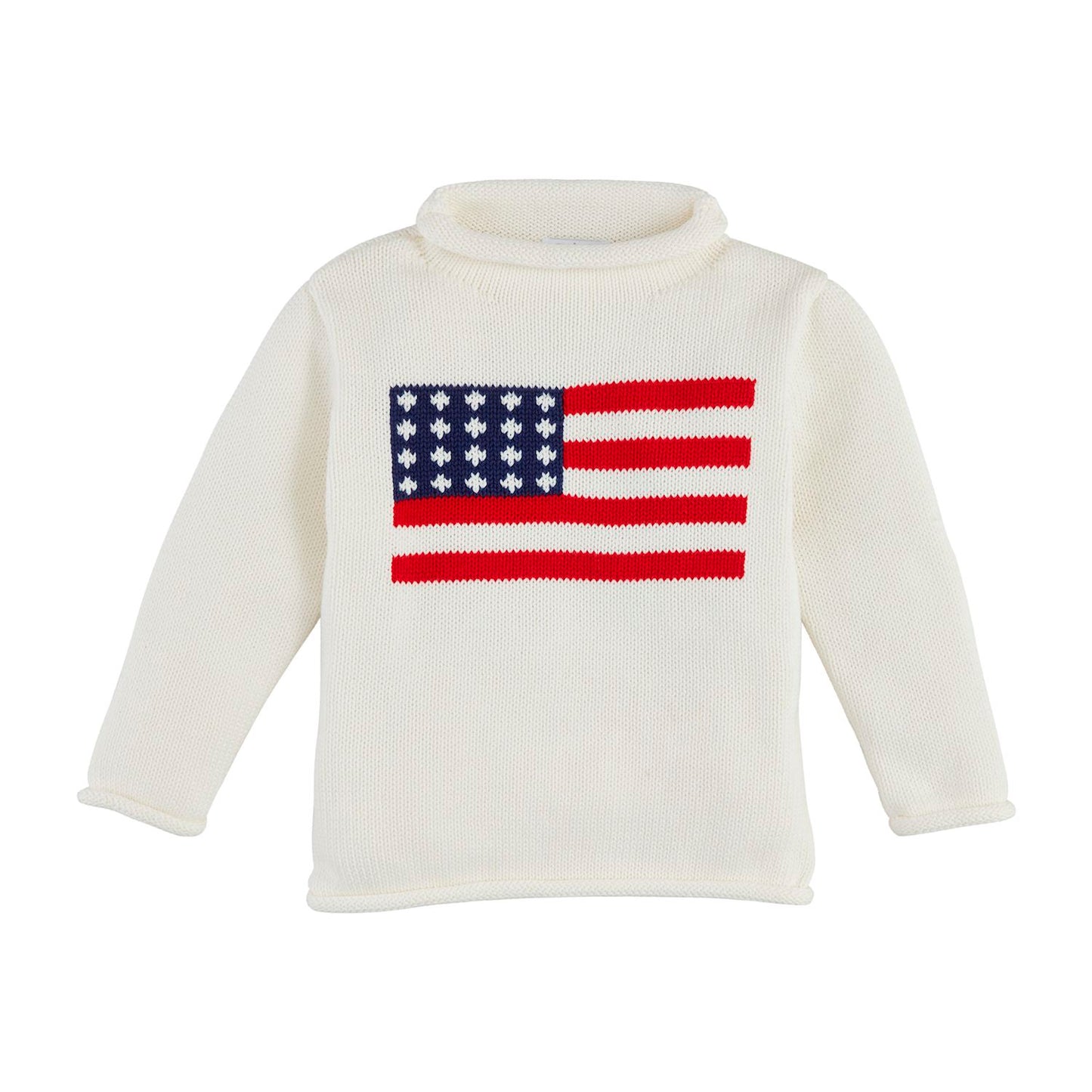 Kids Flag Rollneck Sweater