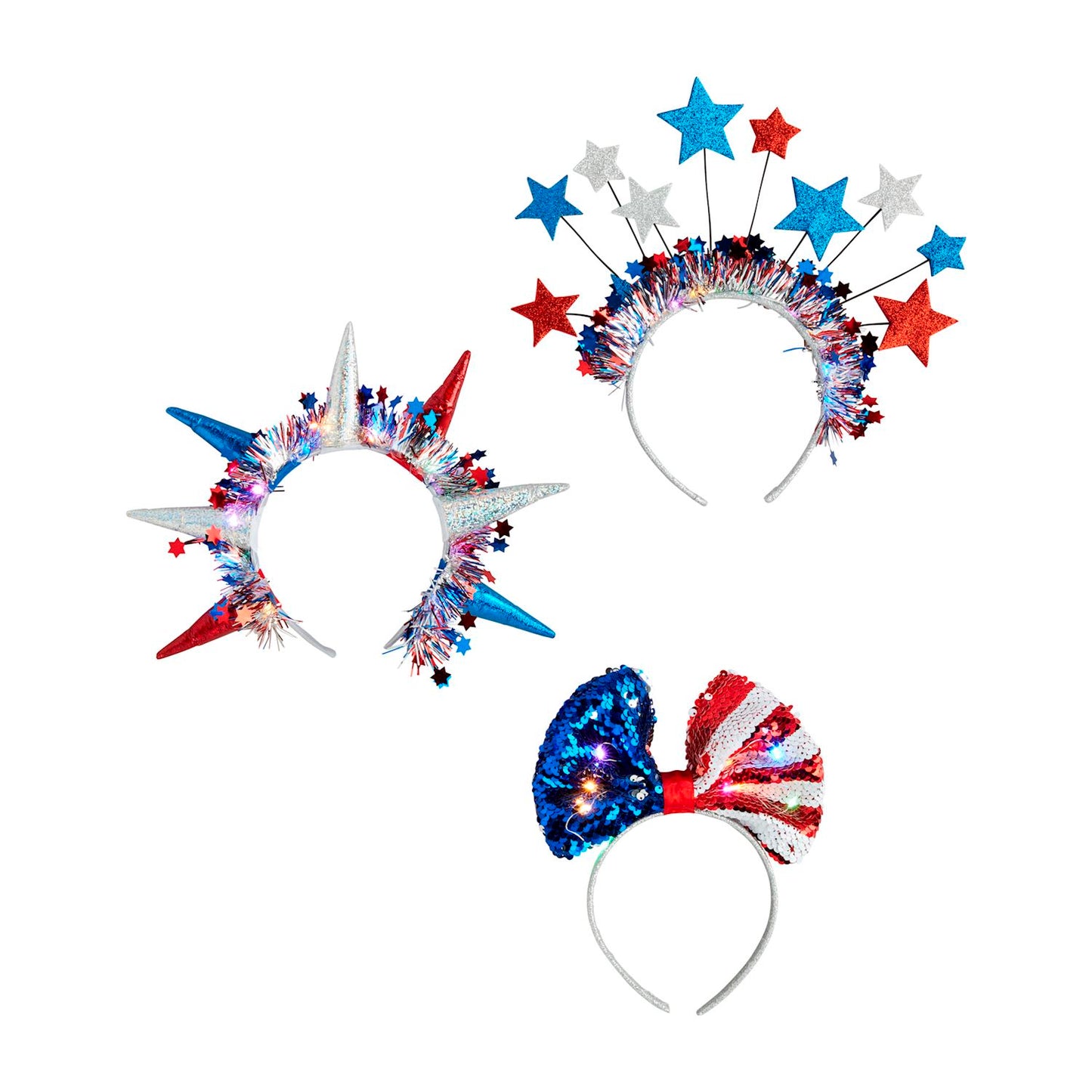 Light-Up Patriotic Headband