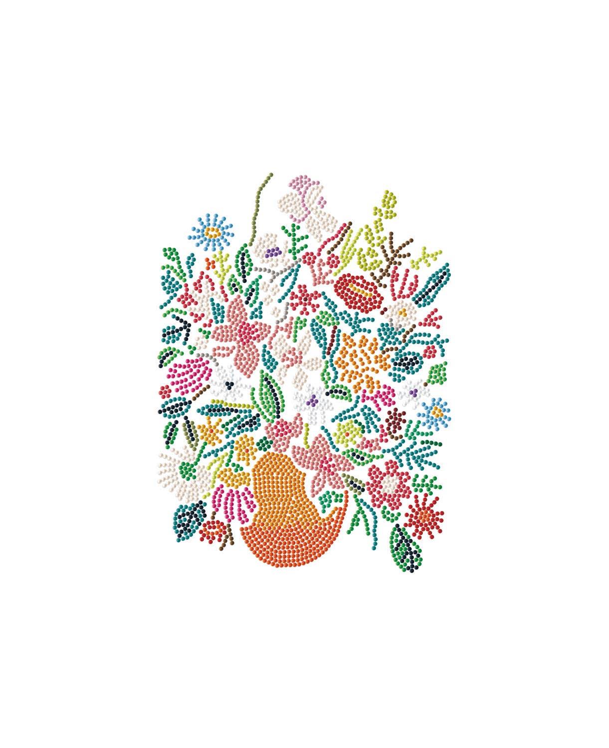 Wild Flowers Diamond Art