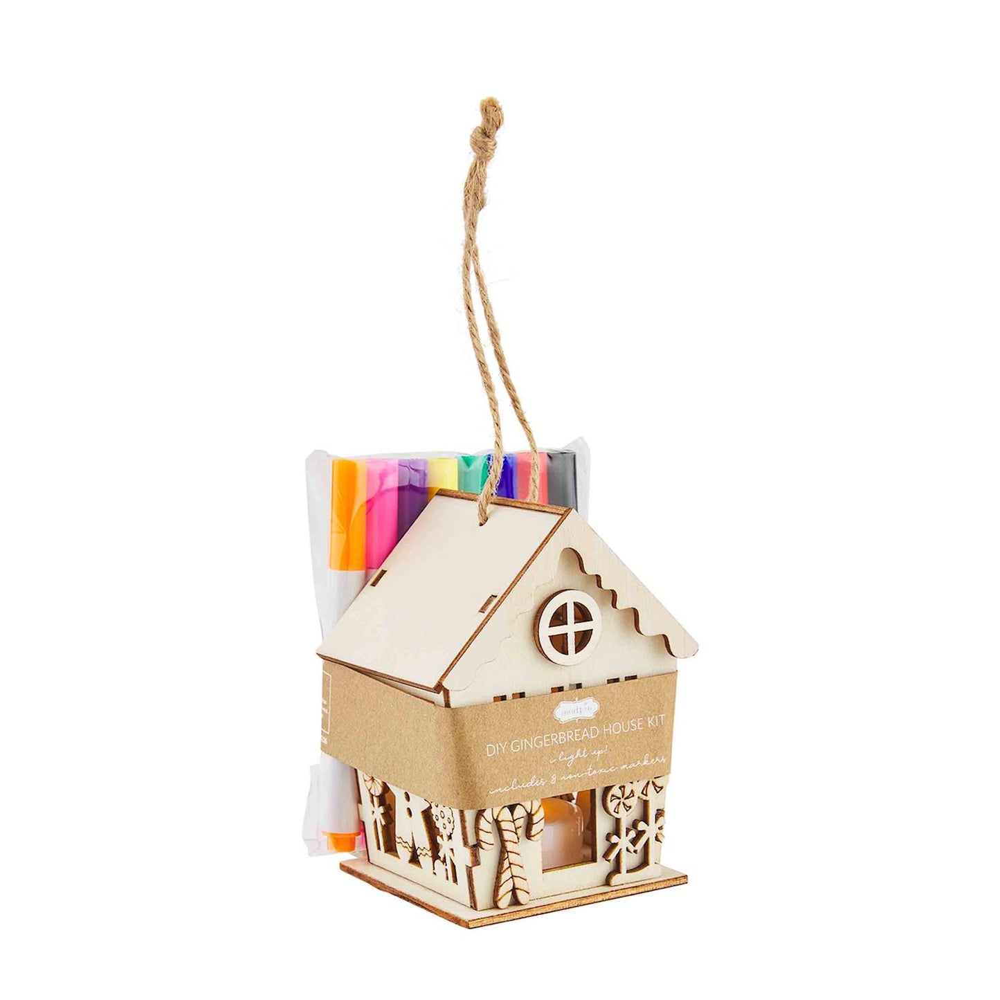 DIY Gingerbread House Ornament Kit