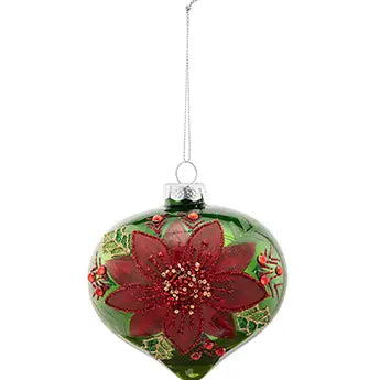 Poinsettia Ornament