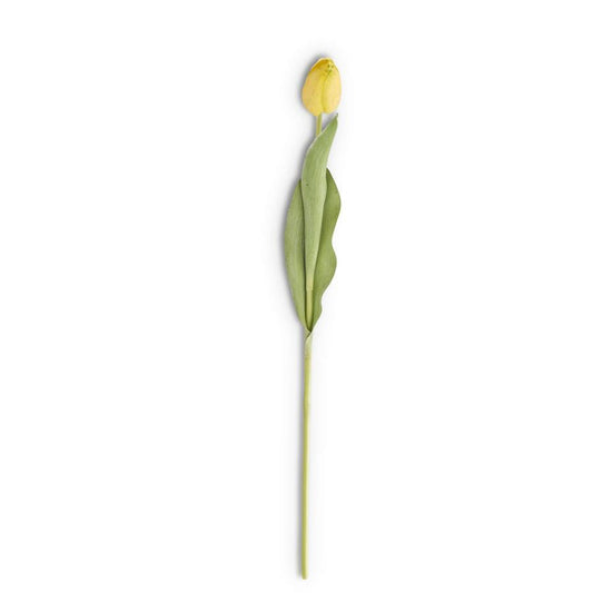 Yellow Silk Real-Touch Single Stem Tulip