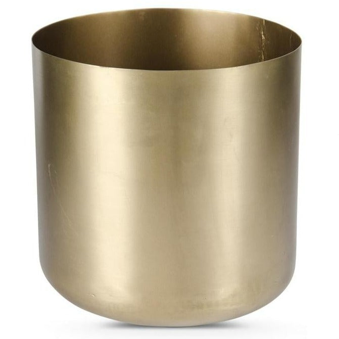 Brushed Gold Pot