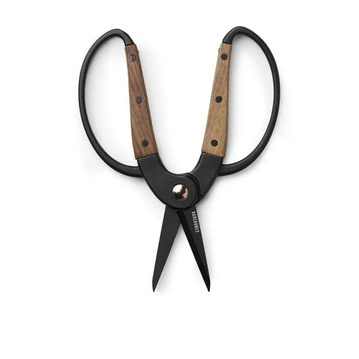 Barebones Small Garden Scissors-Walnut