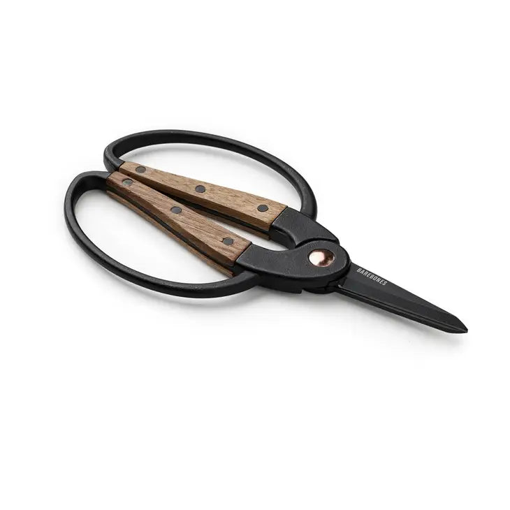 Barebones Small Garden Scissors-Walnut